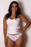 Biquini em Cotton Liso e Estampado - 3 unidades